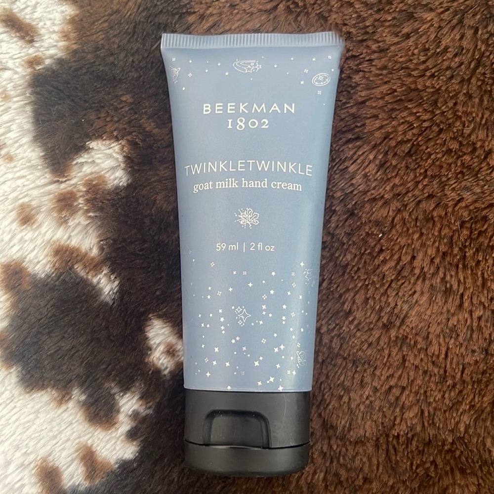 Beekman 1802 goat milk hand cream